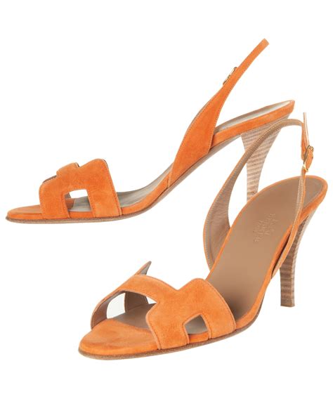 hermes slingback sandals